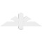 Ekena Millwork Redmond Architectural Grade PVC Gable Bracket, 36"W x 12"H x 4"D x 4"F, 8/12 Pitch GBP036X12X0404RED00 - alternate 4